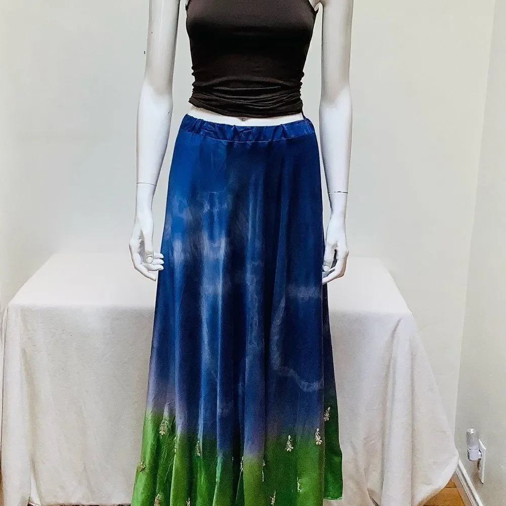 HEIDI ABRA SKIRT SILK HANDMADE - Picture 3 of 15